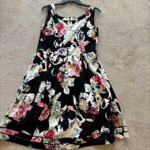 White House Black Market Flare Dress